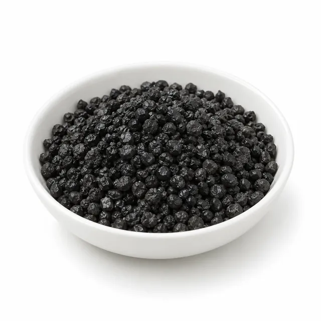 Representative Humic Acid-1.5% (Granules) material sample on a white background